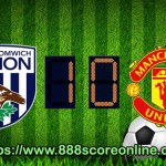 ManU conceived 1-0 defeat to West Brom; slipped at number six on board